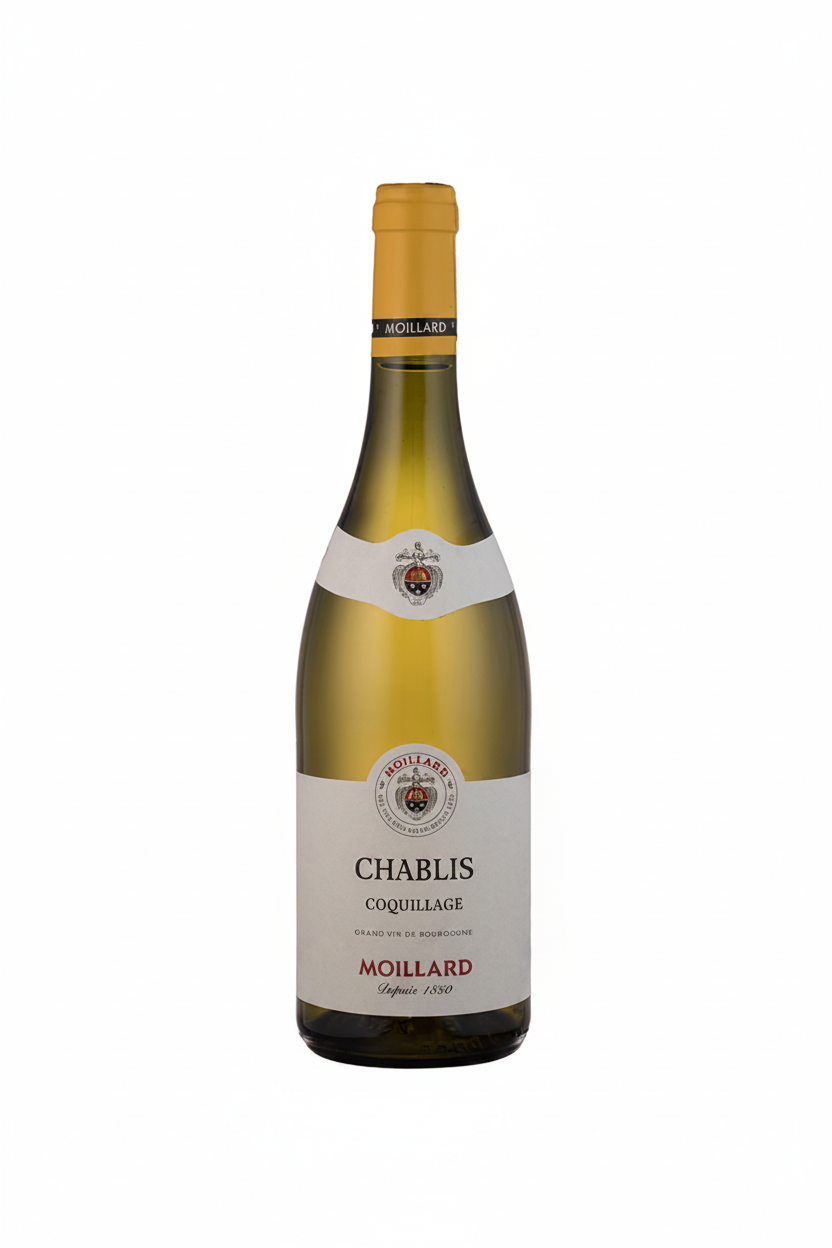 Chablis Coquillage Moillard - רקע לבן